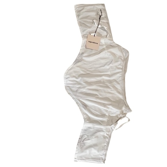 NWT REVOLVE SUPERDOWN Savannah Corset Top in White Large Bachelorette Bride - Picture 6 of 15